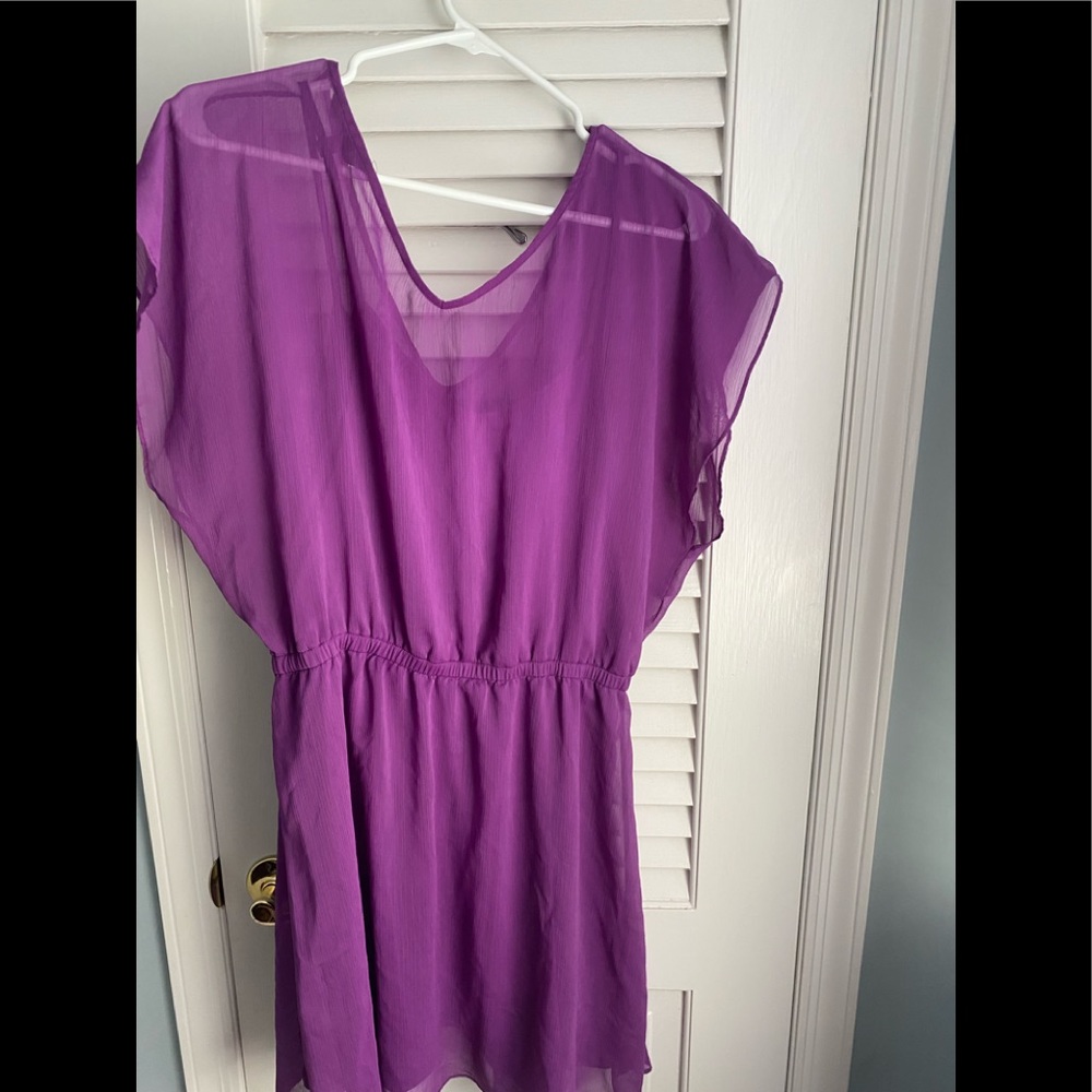 Purple express dress